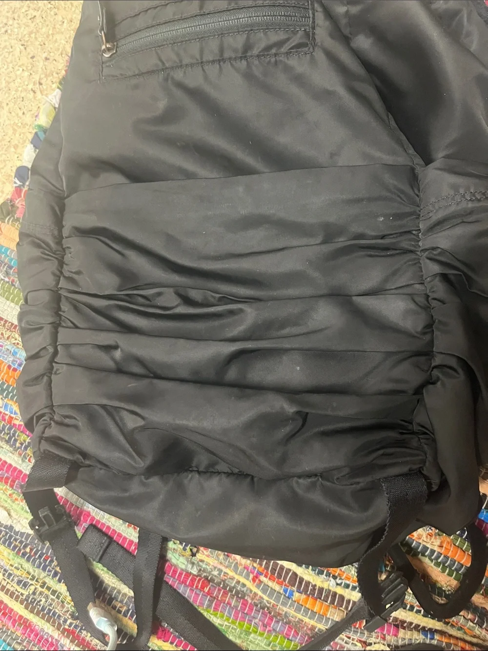 Lululemon Large Sport Backpack Black with tons of storage and pockets